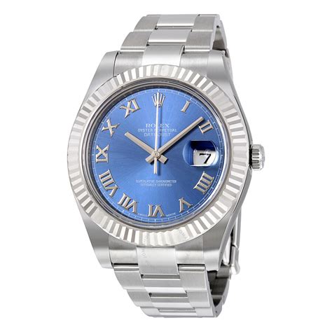 rolex dayjust 2 blue|rolex datejust blue face price.